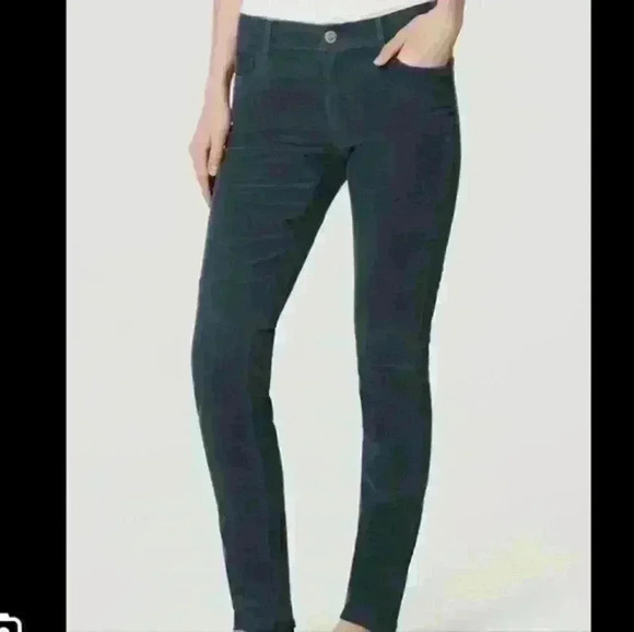 LOFT Blue Modern Skinny Cords - Picture 1 of 6